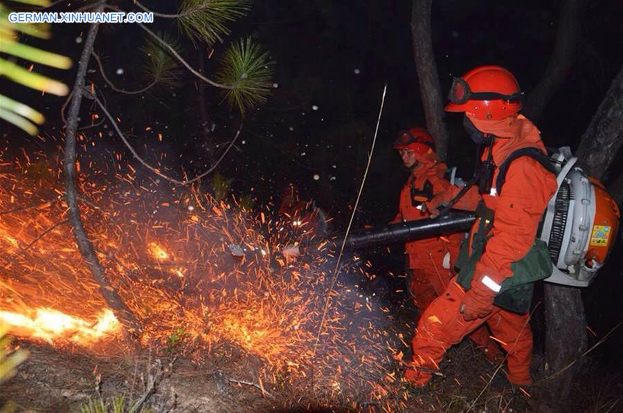 CHINA-YUNNAN-SHANGRI-LA-FOREST FIRE (CN)