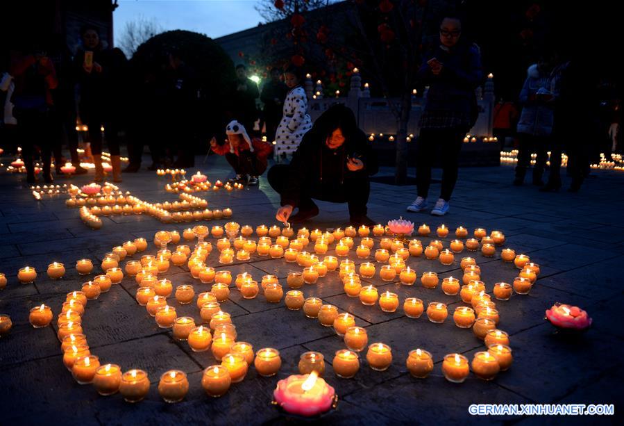 CHINA-SHAANXI-TEMPLE-PRAY (CN)