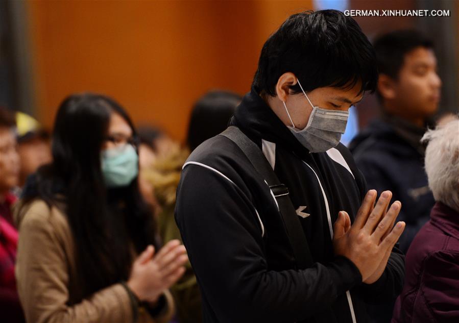 CHINA-TAINAN-QUAKE-PRAYER (CN)