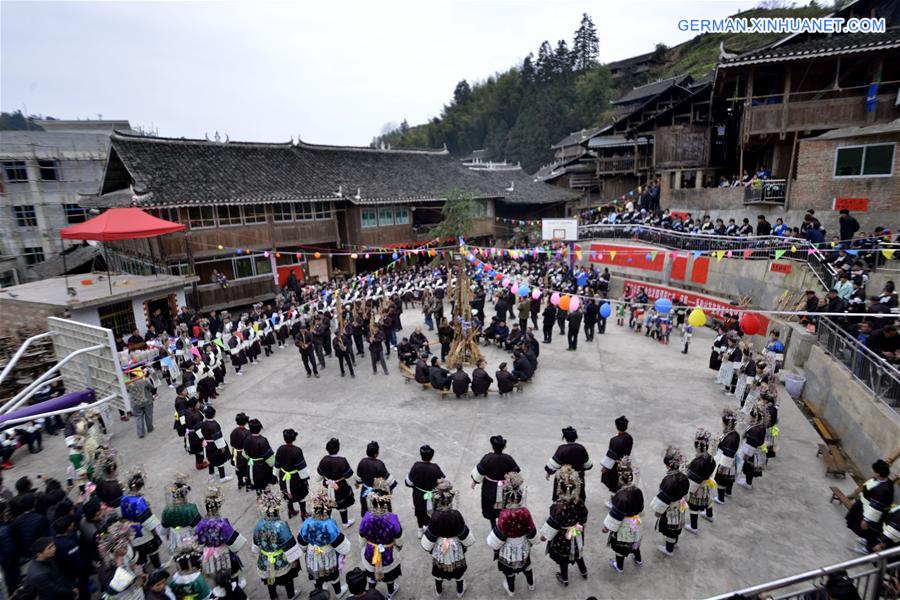 #CHINA-GUIZHOU-DONG PEOPLE-CHIXIANGSI(CN)