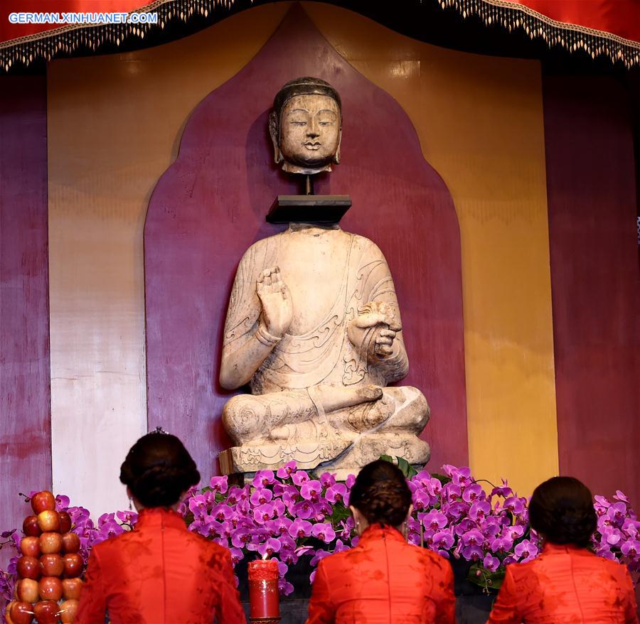 CHINA-KAOHSIUNG-FO GUANG SHAN-BUDDHA SCULPTURE-RETURNING CEREMONY (CN)