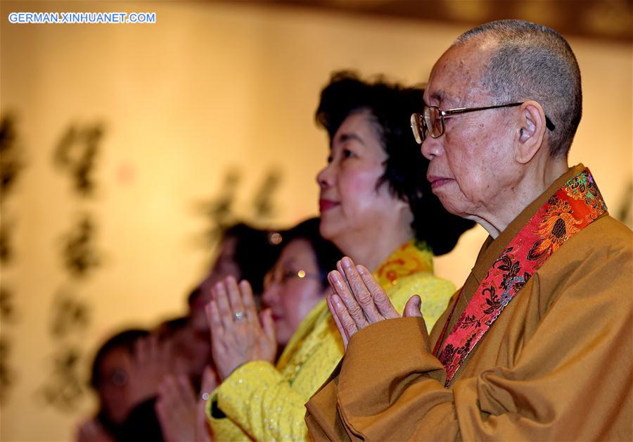 CHINA-KAOHSIUNG-FO GUANG SHAN-BUDDHA SCULPTURE-RETURNING CEREMONY (CN)