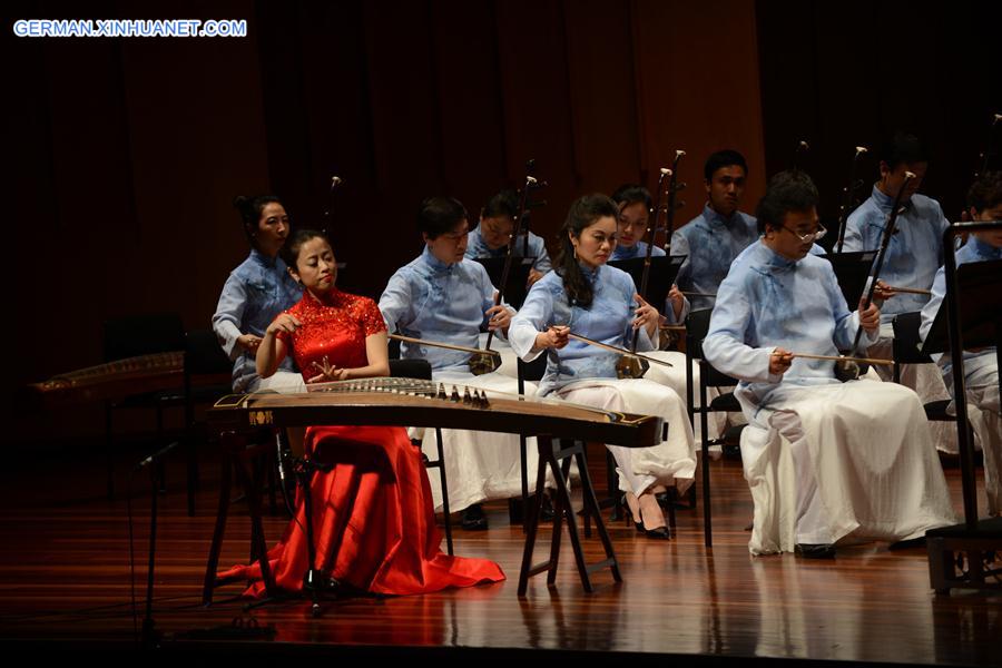 AUSTRALIA-CANBERRA-CHINESE MUSIC ORCHESTRA-PERFORMANCE