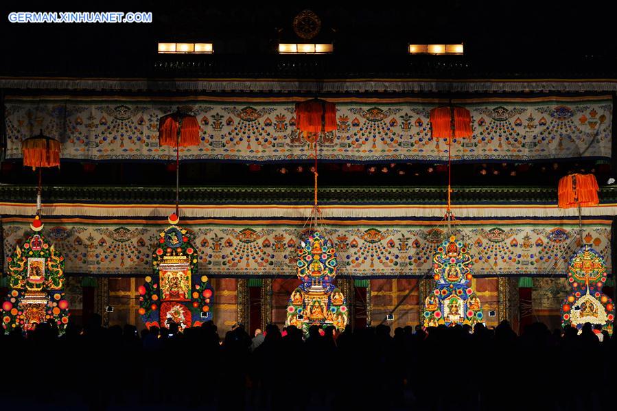 CHINA-GANSU-XIAHE-LABRANG MONASTERY-BUTTER SCULPTURE (CN)