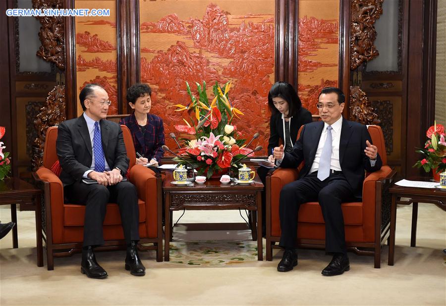 CHINA-BEIJING-LI KEQIANG-WORLD BANK-MEETING(CN)