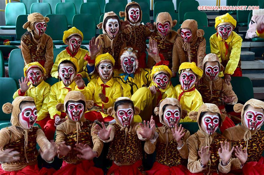 CHINA-SHANDONG-ZIBO-MONKEY OPERA (CN)