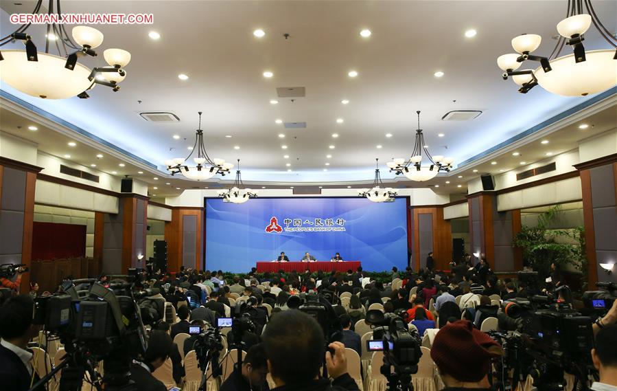 CHINA-SHANGHAI-CENTRAL BANK-PRESS CONFERENCE (CN)