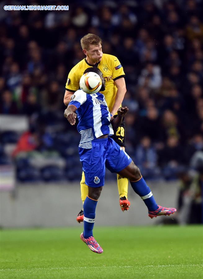 (SP)PORTUGAL-PORTO-SOCCER-EUROPA LEAGUE-PORTO VS DORTMUND