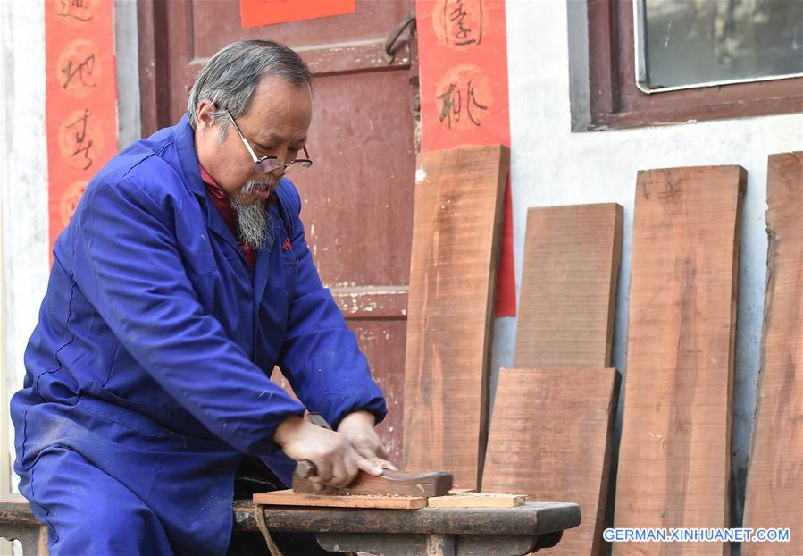 #CHINA-SHANXI-NEW YEAR WOODBLOCK PRINTS-INTANGIBLE CULTURAL HERITAGE (CN)*