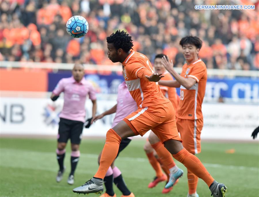 (SP)CHINA-JINAN-FOOTBALL-AFC CHAMPIONS LEAGUE (CN)