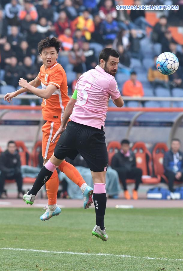 (SP)CHINA-JINAN-FOOTBALL-AFC CHAMPIONS LEAGUE (CN)