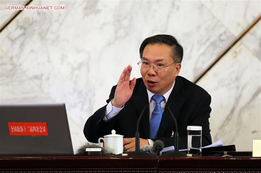 (TWO SESSIONS)CHINA-BEIJING-CPPCC-PRESS CONFERENCE (CN)