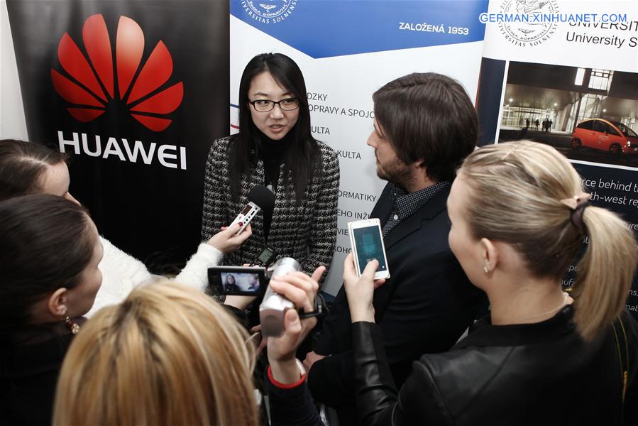 SLOVAKIA-ZILINA-ZILINA UNIVERSITY-HUAWEI-TECHNOLOGY RESEARCH-COOPERATION