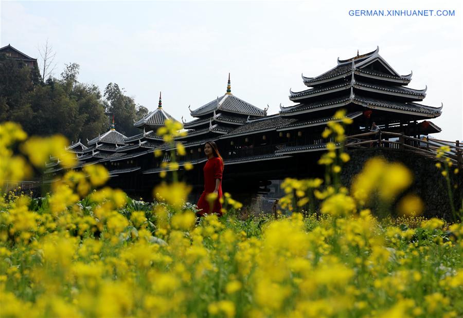 #CHINA-GUANGXI-WIND AND RAIN BRIDGE-SCENERY (CN)