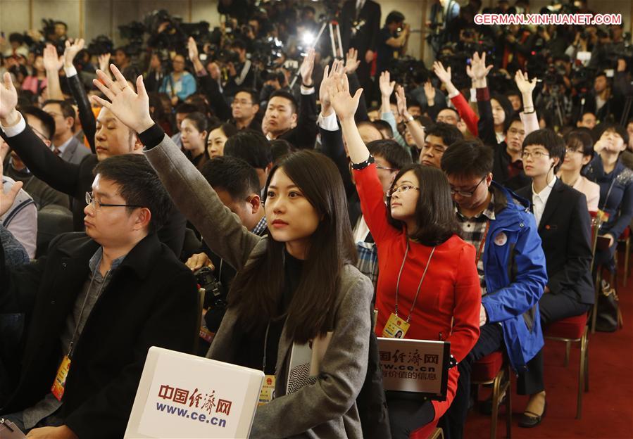 (TWO SESSIONS) CHINA-BEIJING-NPC-PRESS CONFERENCE (CN) 