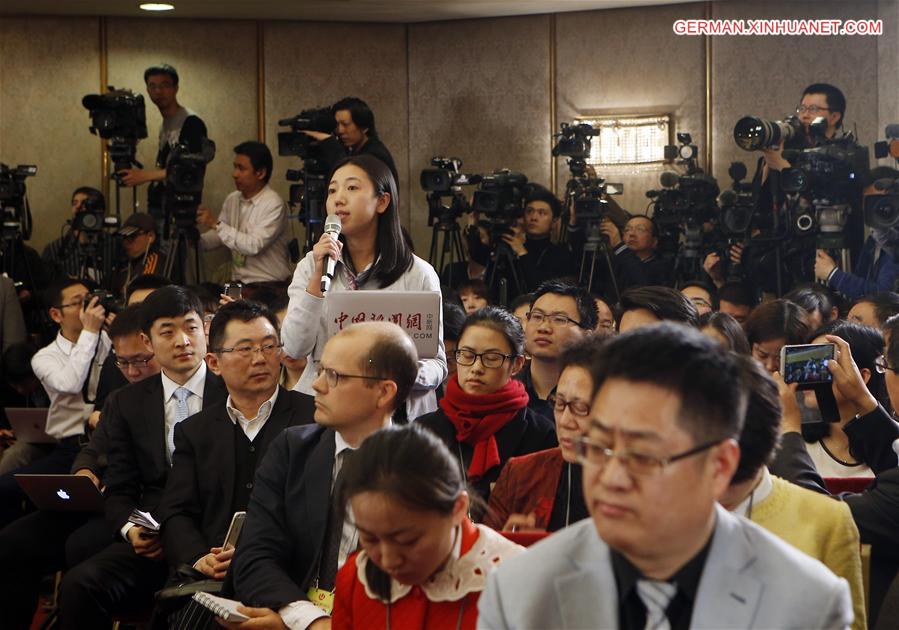 (TWO SESSIONS) CHINA-BEIJING-NPC-PRESS CONFERENCE (CN) 