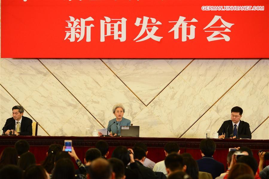 (TWO SESSIONS) CHINA-BEIJING-NPC-PRESS CONFERENCE (CN) 