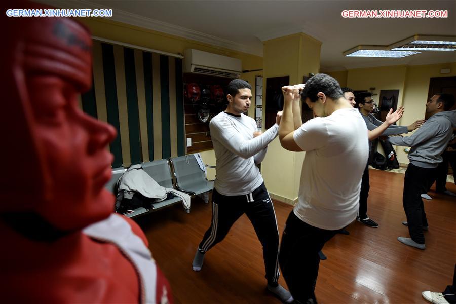 EGYPT-CAIRO-CHINESE KUNG FU-WING TSUN-FEATURE