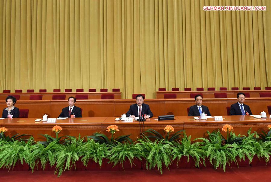 (TWO SESSIONS) CHINA-BEIJING-NPC-PREPARATORY MEETING (CN) 