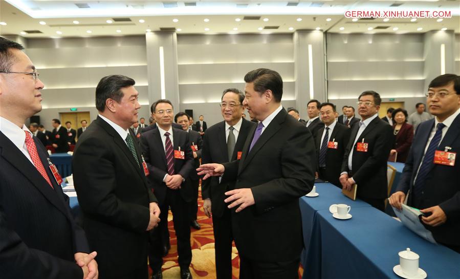 (TWO SESSIONS) CHINA-BEIJING-XI JINPING-CPPCC-PANEL DISCUSSION (CN) 
