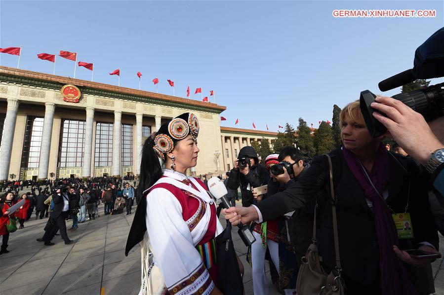 (TWO SESSIONS)CHINA-BEIJING-NPC-DEPUTIES (CN)