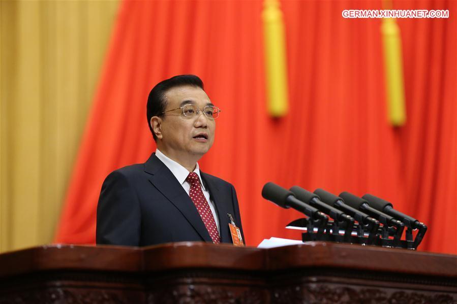 (TWO SESSIONS)CHINA-BEIJING-LI KEQIANG-NPC-OPENING (CN)