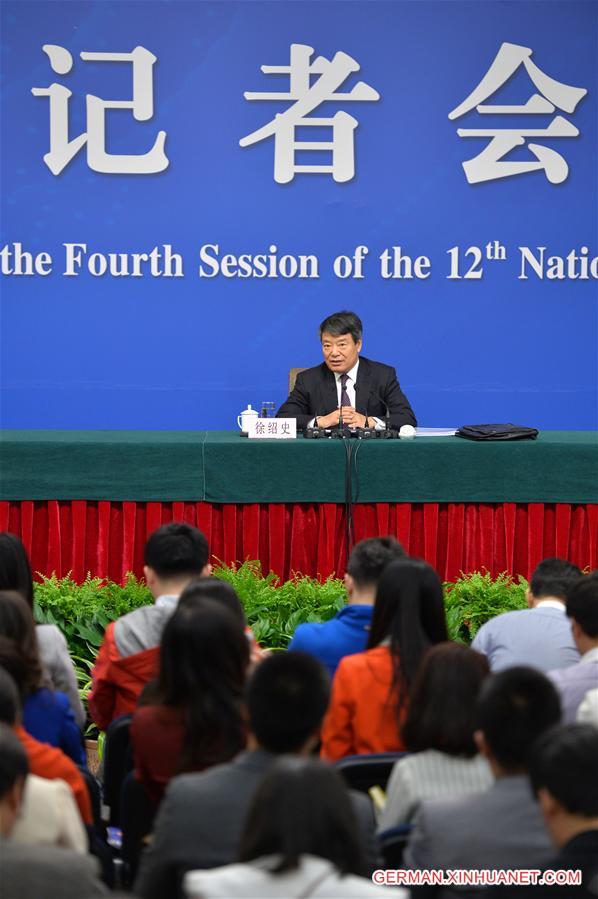 (TWO SESSIONS)CHINA-BEIJING-NPC-PRESS CONFERENCE (CN) 