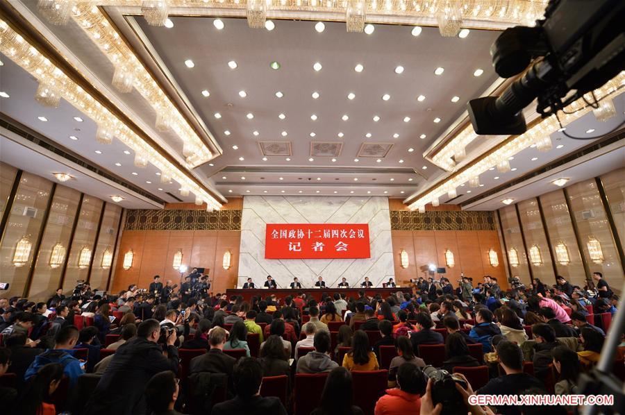 (TWO SESSIONS)CHINA-BEIJING-CPPCC-PRESS CONFERENCE (CN) 