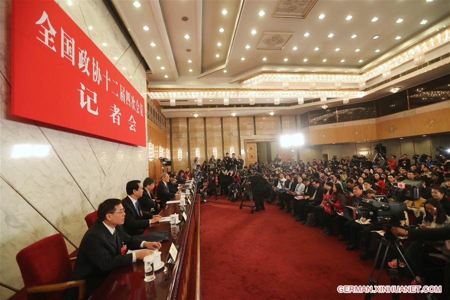 (TWO SESSIONS)CHINA-BEIJING-CPPCC-PRESS CONFERENCE (CN) 