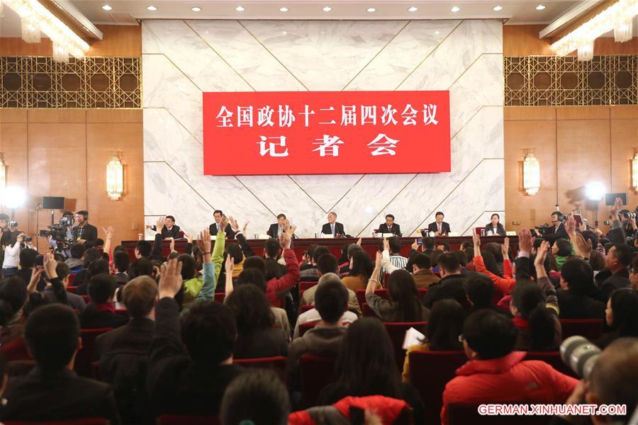 (TWO SESSIONS)CHINA-BEIJING-CPPCC-PRESS CONFERENCE (CN) 