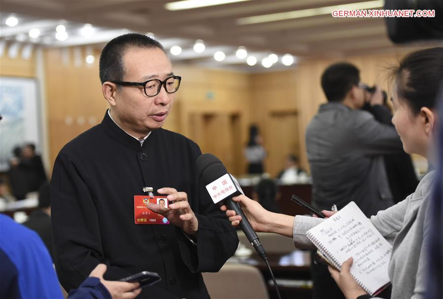 (TWO SESSIONS)CHINA-BEIJING-CPPCC-PAN LUSHENG-INTERVIEW (CN)