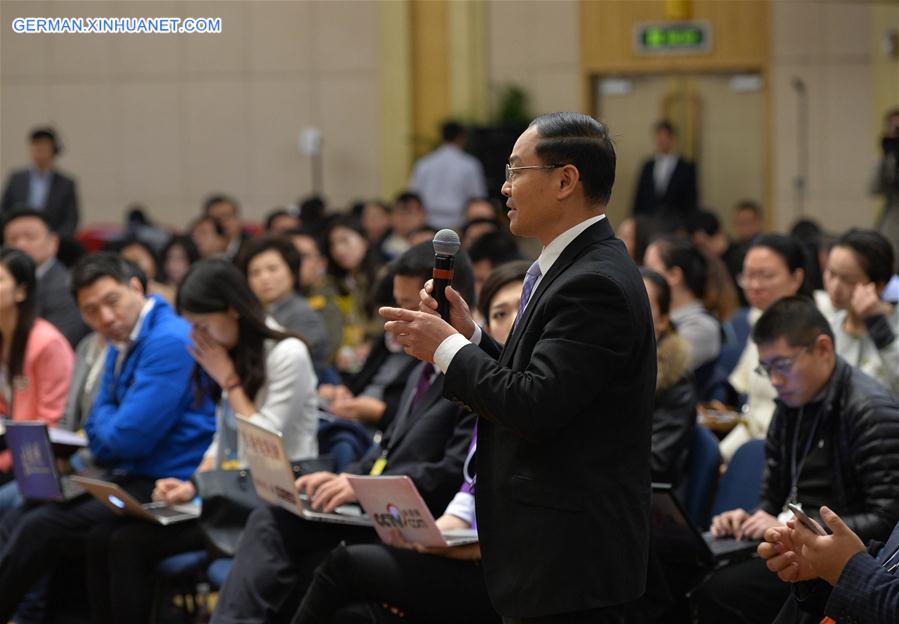 (TWO SESSIONS)CHINA-BEIJING-NPC-PRESS CONFERENCE (CN)