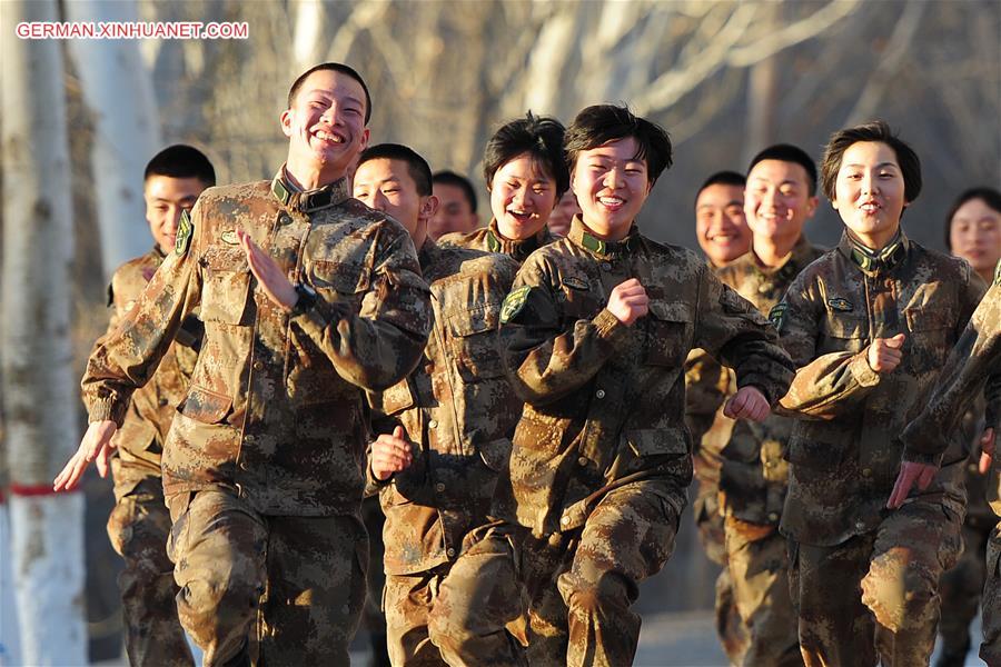 #CHINA-XINJIANG-HAMI-FEMALE SOLDIERS (CN)