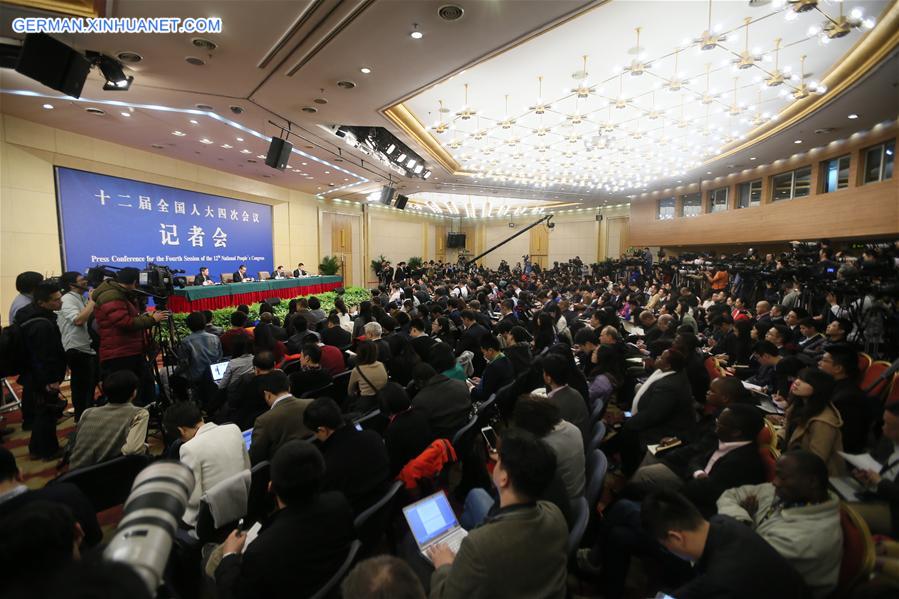 (TWO SESSIONS)CHINA-BEIJING-NPC-PRESS CONFERENCE-WANG YI (CN)