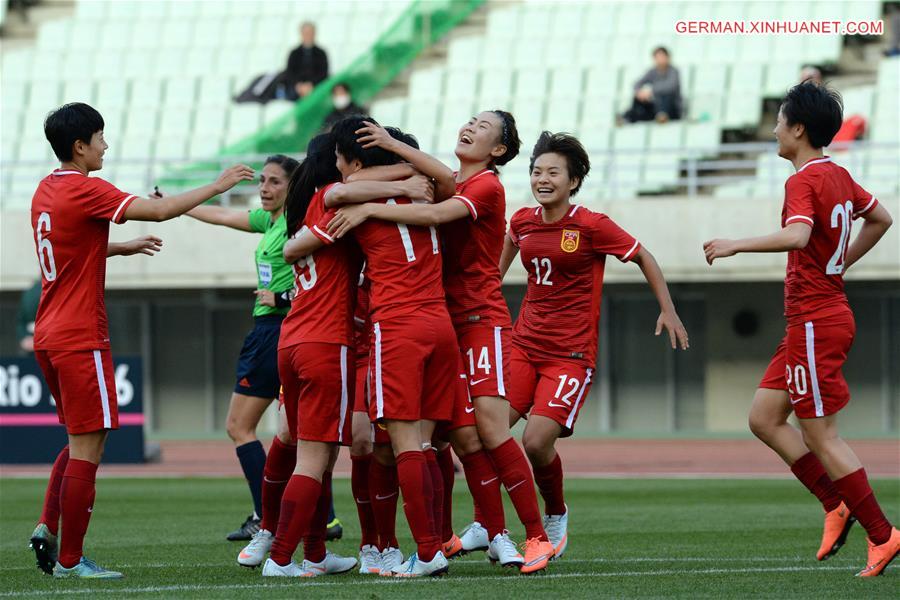 （体育·专题）（1）足球——中国女足奥运征程