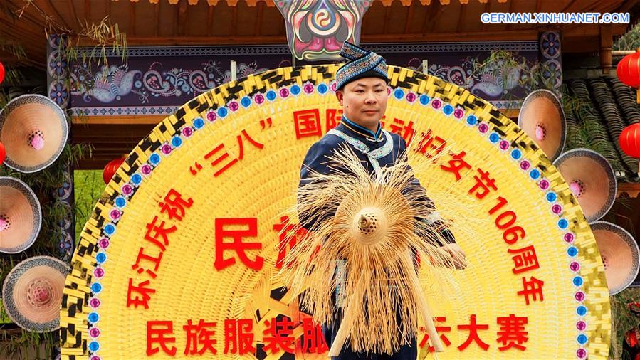 #CHINA-GUANGXI-TRADITIONAL COSTUME SHOW (CN) 