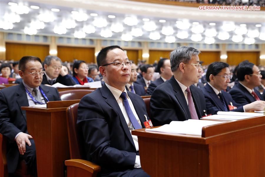 (TWO SESSIONS)CHINA-BEIJING-NPC-2ND PLENARY MEETING (CN)