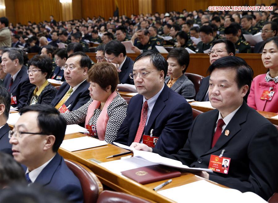 (TWO SESSIONS)CHINA-BEIJING-NPC-2ND PLENARY MEETING (CN)