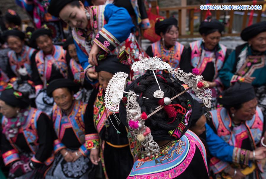 CHINA-SICHUAN-QIANG ETHNIC GROUP-GUAIRU FESTIVAL (CN)