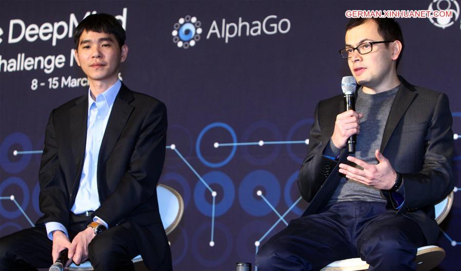 (SP)SOUTH KOREA-GO-LEE SEDOL VS ALPHAGO-SECOND ROUND