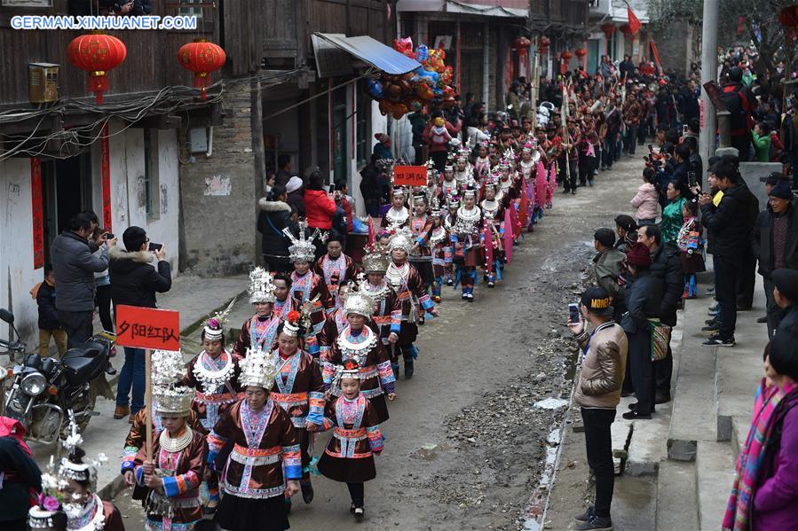 CHINA-GUANGXI-DONG ETHNIC GROUP-FESTIVAL (CN)