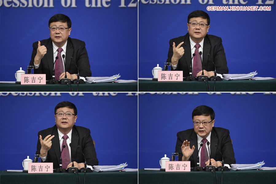 (TWO SESSIONS)CHINA-BEIJING-NPC-PRESS CONFERENCE-ENVIRONMENTAL PROTECTION (CN)