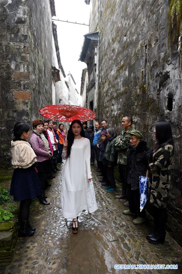 CHINA-JIANGXI-WUYUAN-TOURISM-IMAGE AMBASSADOR (CN)