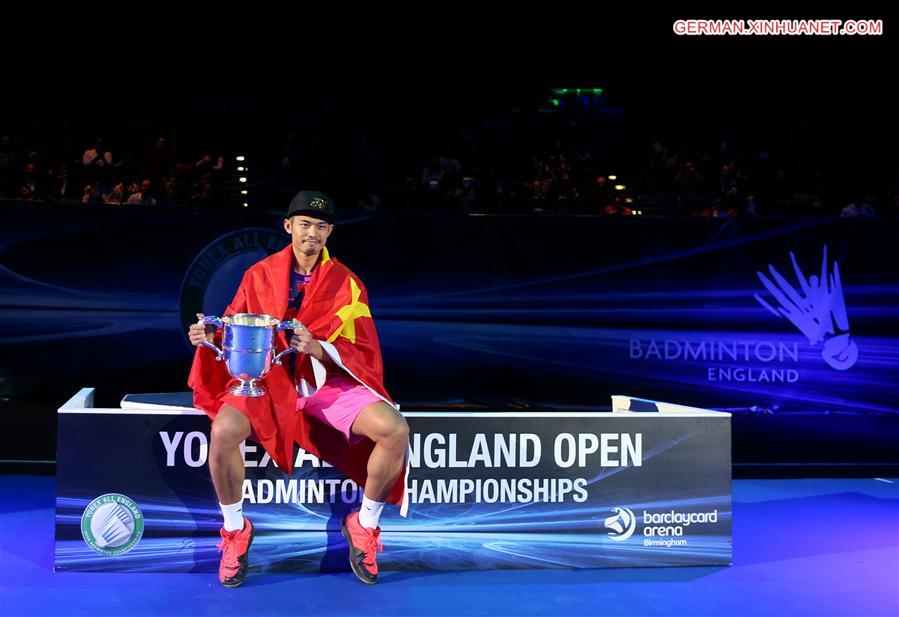 (SP)BRITAIN-BIRMINGHAM-BADMINTON-ALL ENGLAND OPEN-FINAL