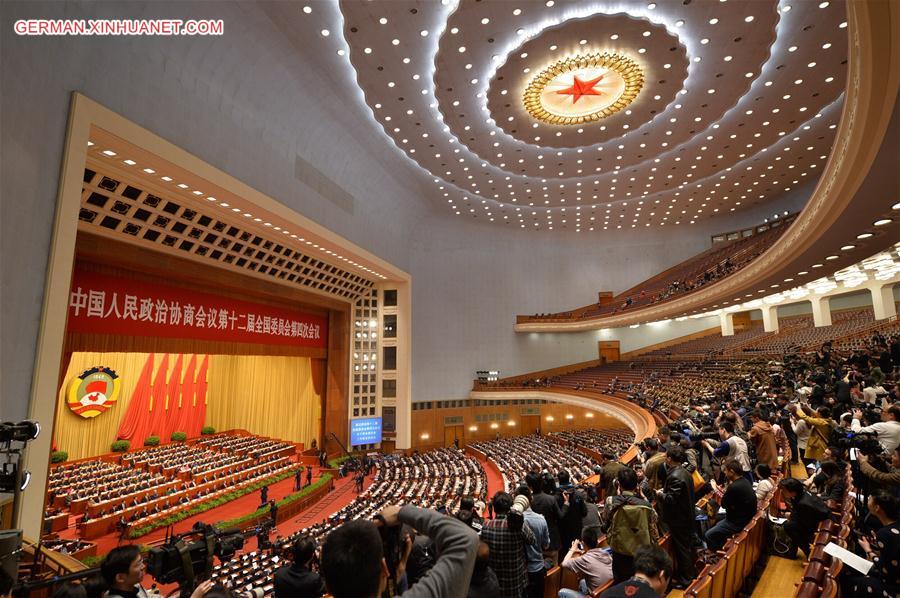 (TWO SESSIONS)CHINA-BEIJING-CPPCC-CLOSING MEETING (CN) 