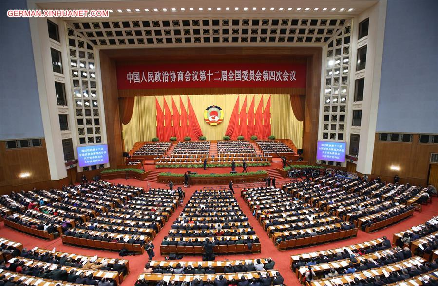 (TWO SESSIONS)CHINA-BEIJING-CPPCC-CLOSING MEETING (CN) 