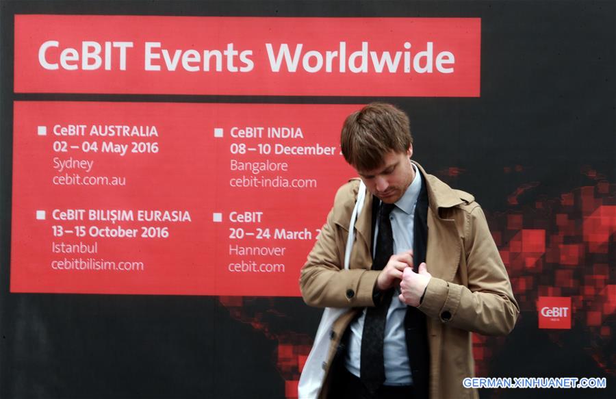 GERMANY-HANNOVER-CEBIT TRADE FAIR