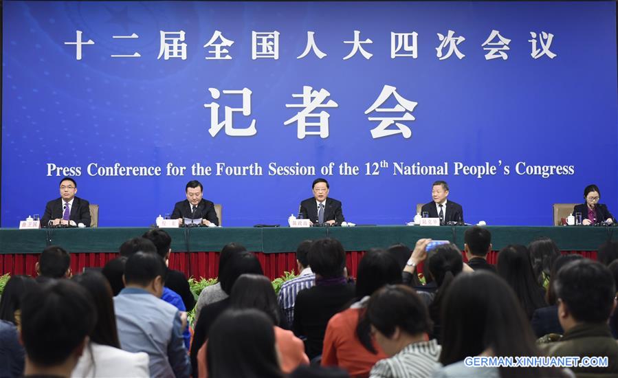 (TWO SESSIONS)CHINA-BEIJING-NPC-PRESS CONFERENCE (CN) 