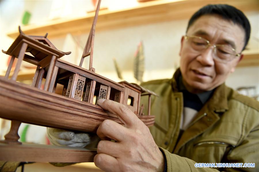 CHINA-ANHUI-HEFEI-SHIP MODEL (CN)