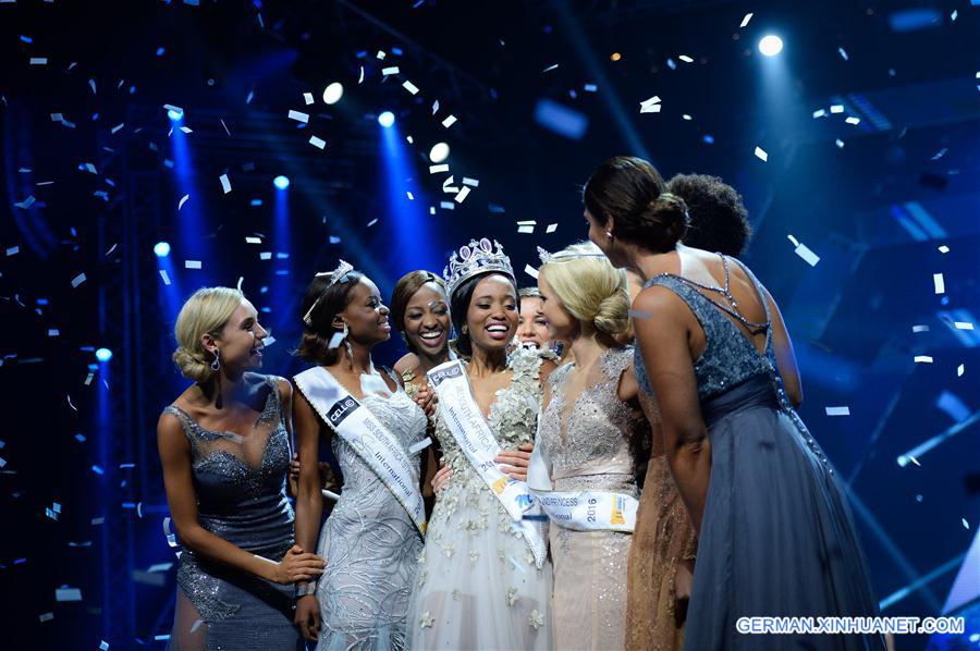SOUTH AFRICA-JOHANNESBURG-MISS SA 2015-PAGEANT